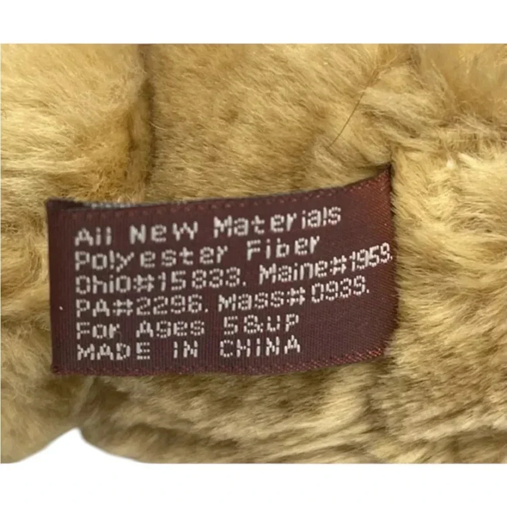 Radar Brass Button Collectibles Teddy Bear - 9